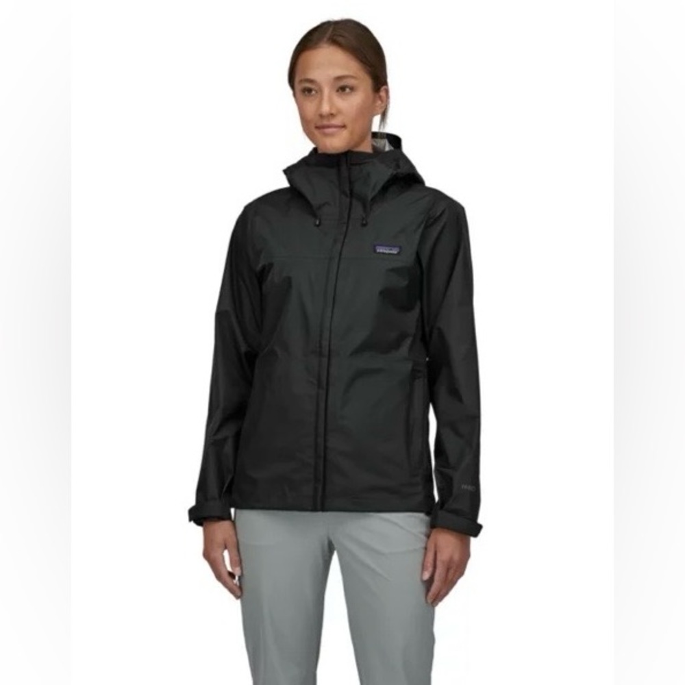 Patagonia Women's Torrentshell 3L Rain Jacket Black, Size XL - Picture 7 of 8